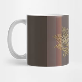 Gold Lotus fall version Mug